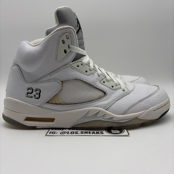 Jordan Other - Size 12 - Air Jordan 5 Retro 2015 White Metallic*READ DESCRIPTION*